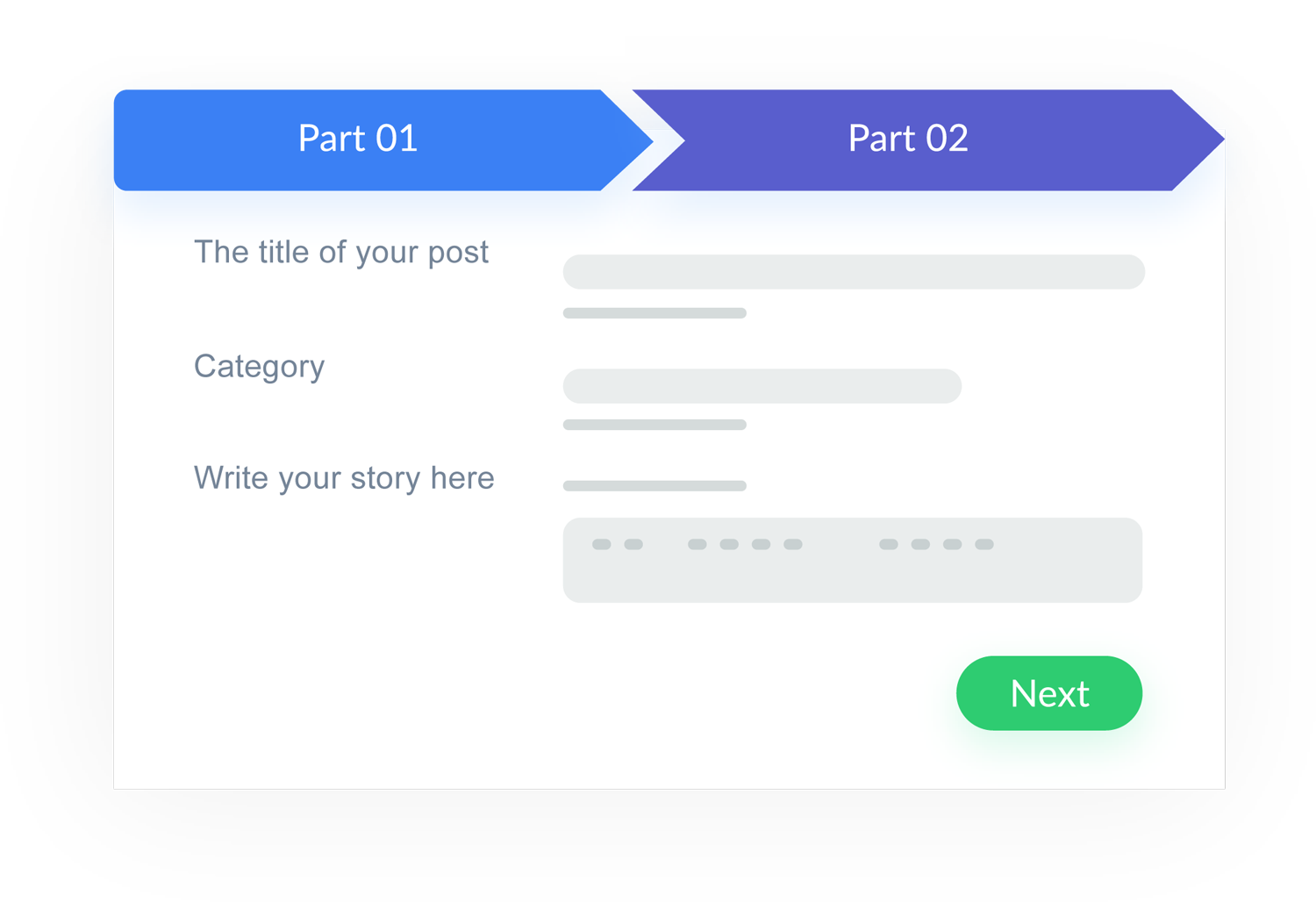 weForms - showing off multi step forms for WordPress