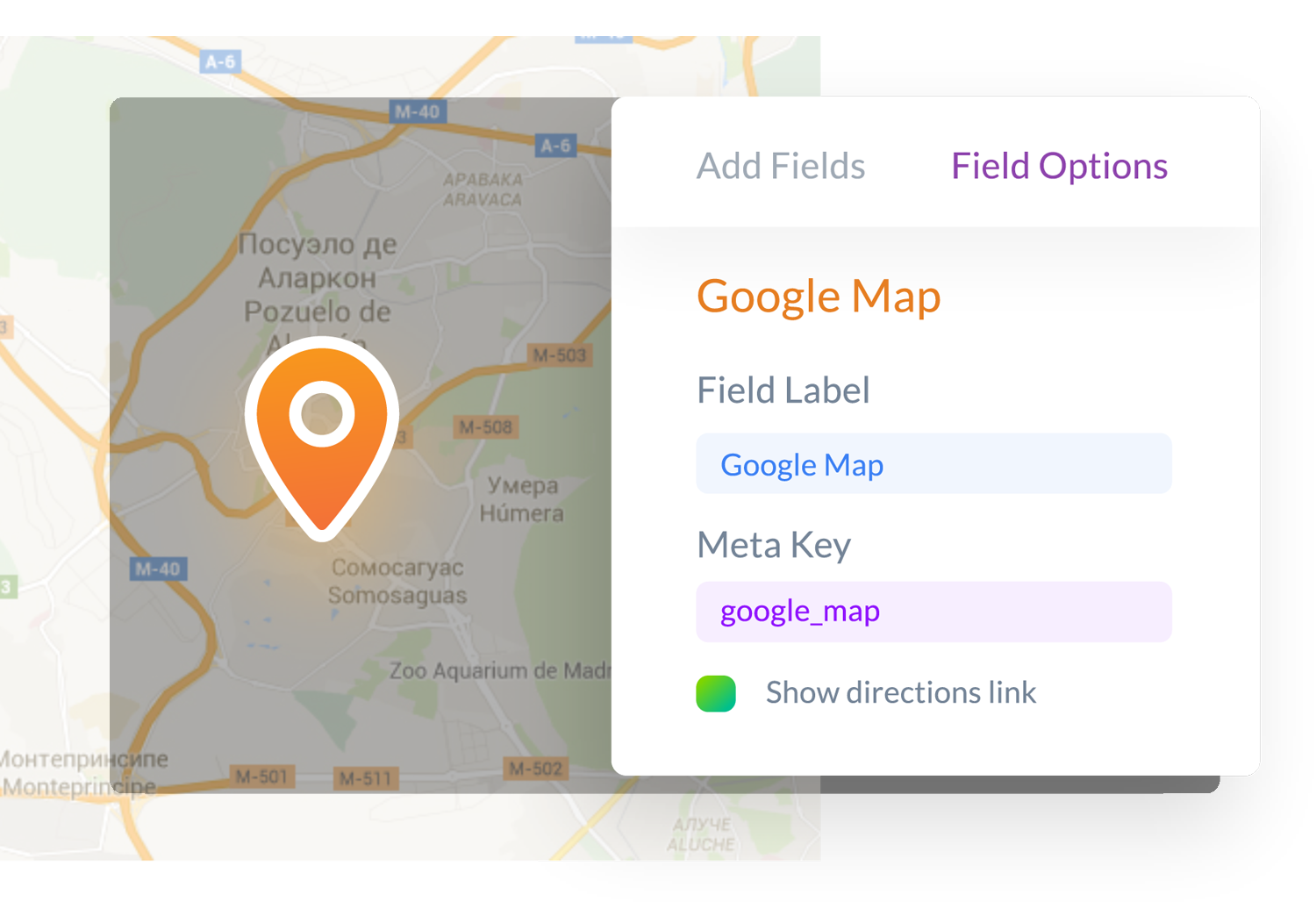 Google Maps for your WordPress Contact forms